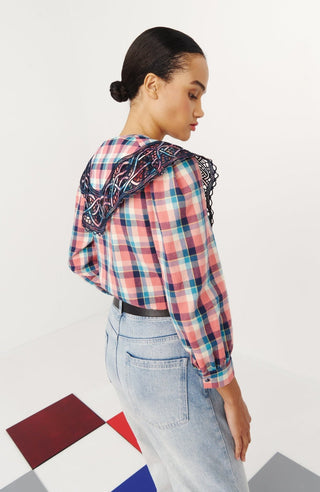 Saule Top Pink/Blue - CELIA B