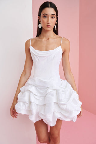 Serenity Dress Neon White - CELIA B