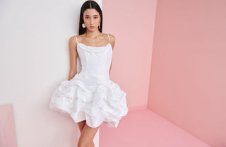 Serenity Dress Neon White - CELIA B