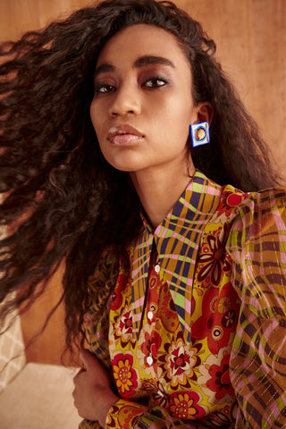 TANGIRI BLOUSE YELLOW - CELIA B