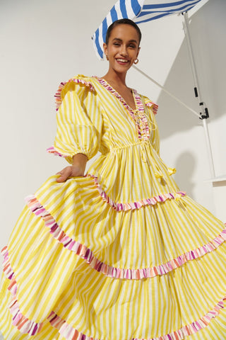 Teresa Dress Yellow - CELIA B