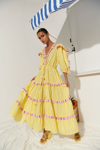 Teresa Dress Yellow - CELIA B