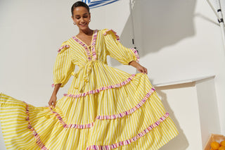 Teresa Dress Yellow - CELIA B