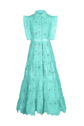 Vian Dress turquoise - CELIA B