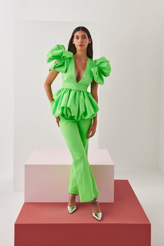 Willem Pants Green - CELIA B