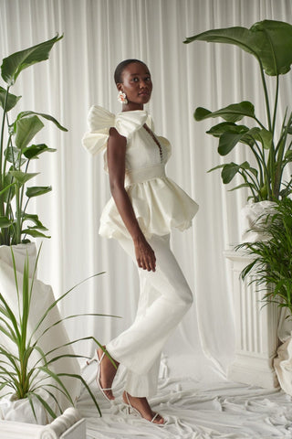 Willem Pants White - CELIA B