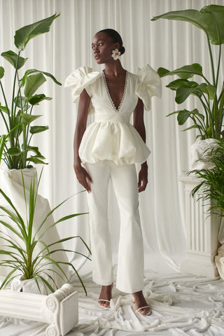 Willem Pants White - CELIA B