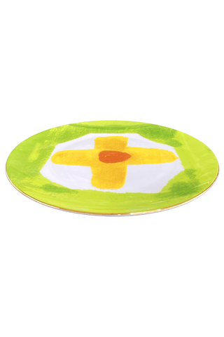 YELOW IRIS PLATE SET OF TWO - CELIA B