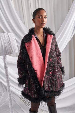 Zahrada Coat Black - CELIA B