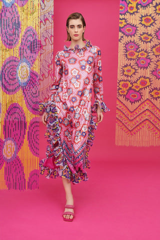 ZANDRA DRESS PINK - CELIA B