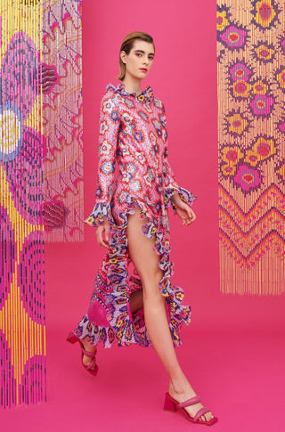 ZANDRA DRESS PINK - CELIA B