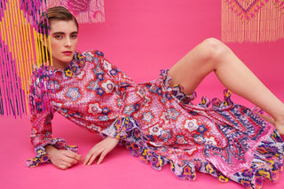 ZANDRA DRESS PINK - CELIA B
